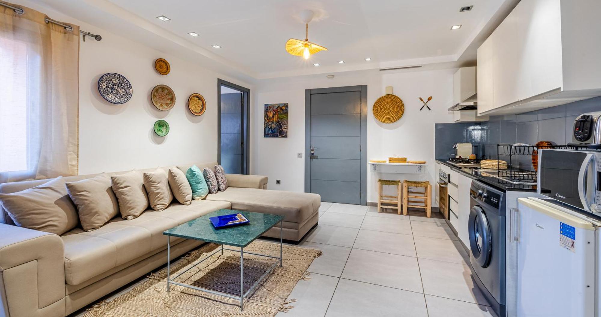 Lovely 2-Bedroom With Ac-Netflix-Nespreso Marrákes Kültér fotó