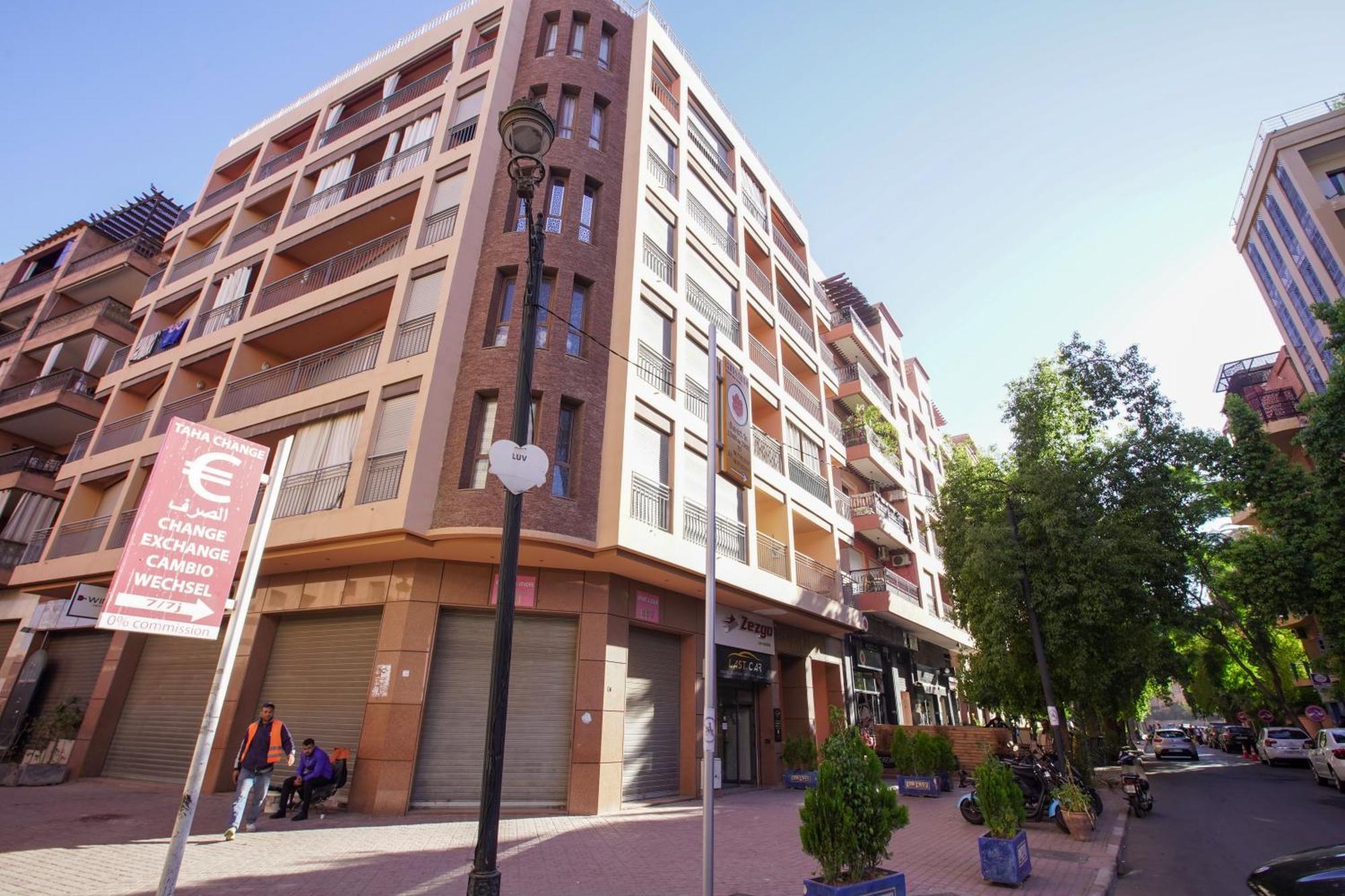 Lovely 2-Bedroom With Ac-Netflix-Nespreso Marrákes Kültér fotó