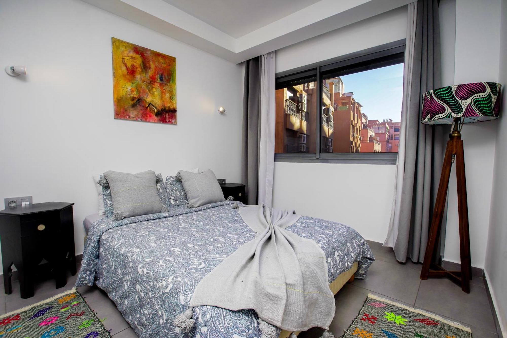 Lovely 2-Bedroom With Ac-Netflix-Nespreso Marrákes Kültér fotó